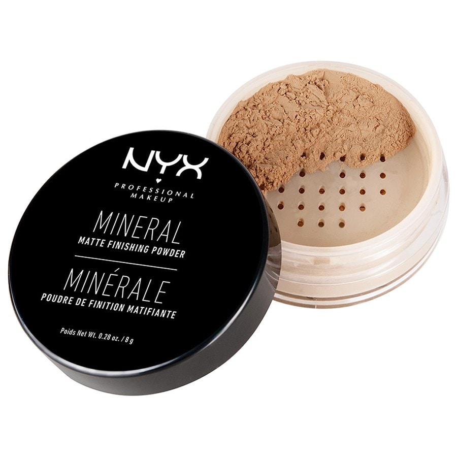 NYX Professional Makeup Mineral Finishing Powder Medium Dark Pudra 8 g