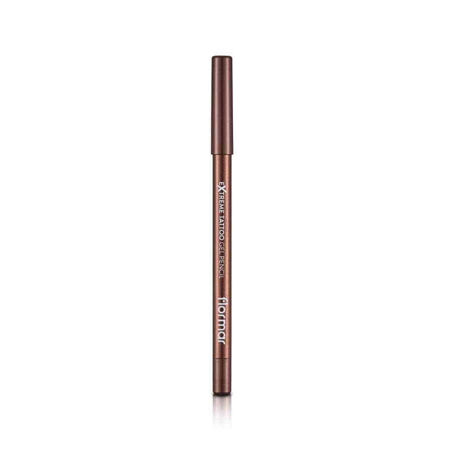 Flormar Extreme Tattoo Gel Pencil Glitzy Brown Creion Ochi