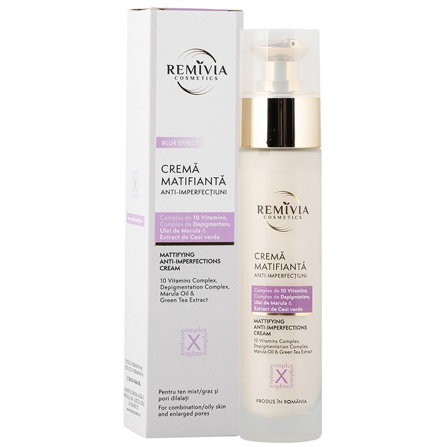 Remivia Cosmetics Mattifying Anti-imperfections Cream  Crema Fata 50 ml