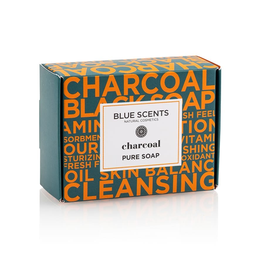 Blue Scents Charcoal Soap  Sapun 135 g