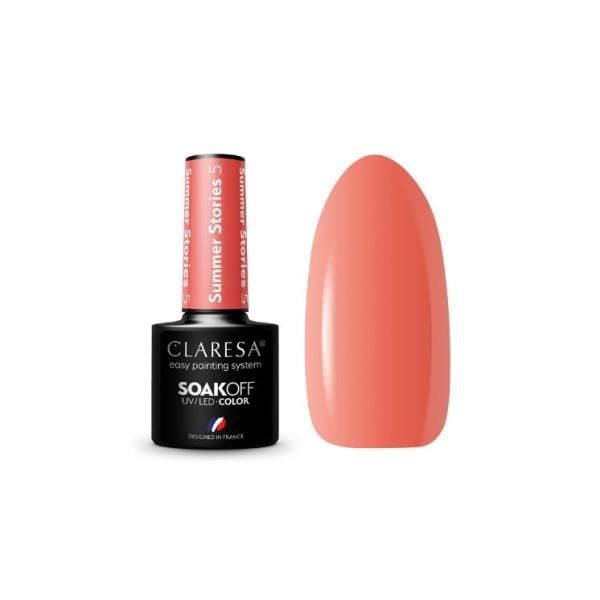 Claresa Soak Off UV/LED Summer Stories  Lac Unghii 5 g