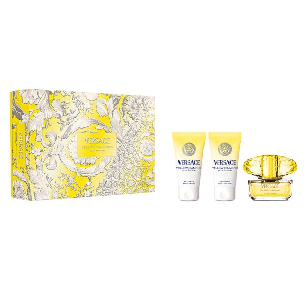 Versace Yellow Diamond Apa De Toaleta Gift Set  Set Parfumerie 1 Bucată
