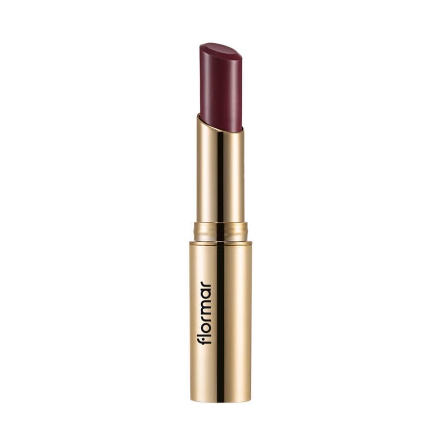 Flormar Deluxe Cashmere Lipstick Chic Aubergine Ruj 3 g