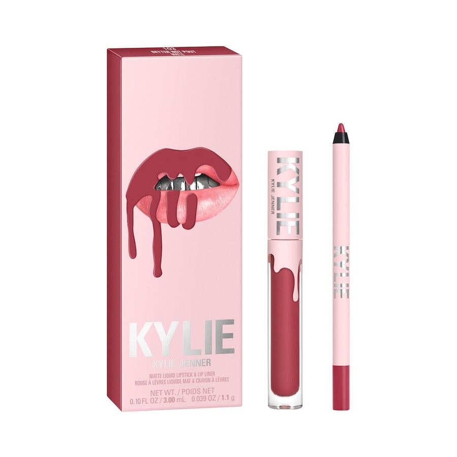KYLIE COSMETICS Matte Lip Kit Better Not Pout Set Machiaj 4.25 g