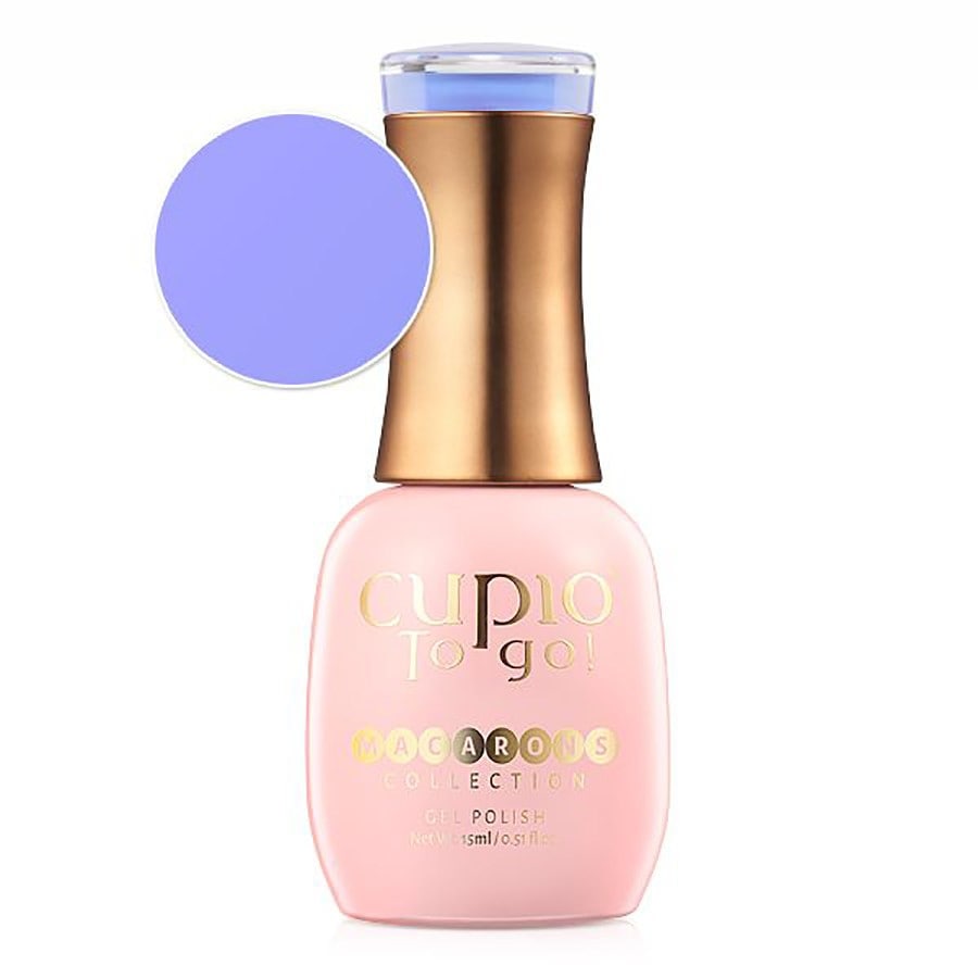 Cupio Oja Semipermanenta Cupio To Go! Macarons Collection Curacao Lac Unghii 15 ml