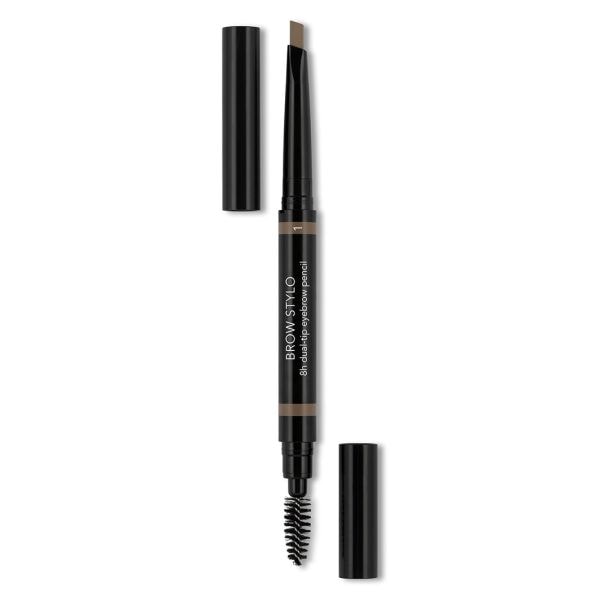 Douglas Make-up Dual-Tip Brow Stylo Eyebrow Pencil Dark Blonde Creion Sprancene 1 Bucată
