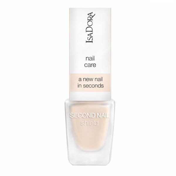 Isadora Second Nail Hardener & Nail Shield Nude Lac Unghii 6 ml
