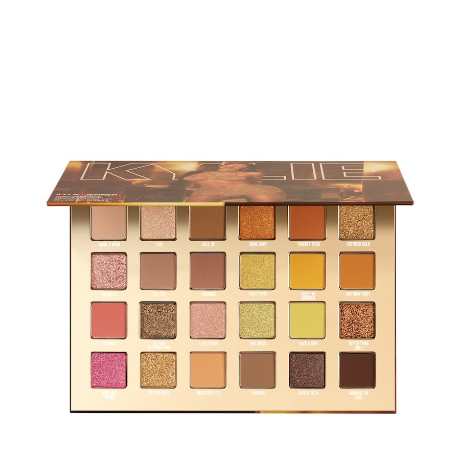 KYLIE COSMETICS 24K Birthday Collection Eyes Powder Palette  Paleta Machiaj 33.6 g