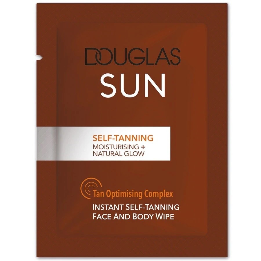 Douglas Sun Self-tanning Face And Body Wipe  Autobronzant 1 Bucată