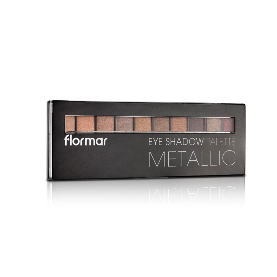 Flormar Eyeshadow Palette Metallic Paleta Machiaj 10 g