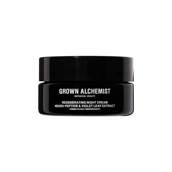 Grown Alchemist Regenerating Night Cream: Neuro-Peptide, Violet Leaf Extract  Crema Noapte 40 ml