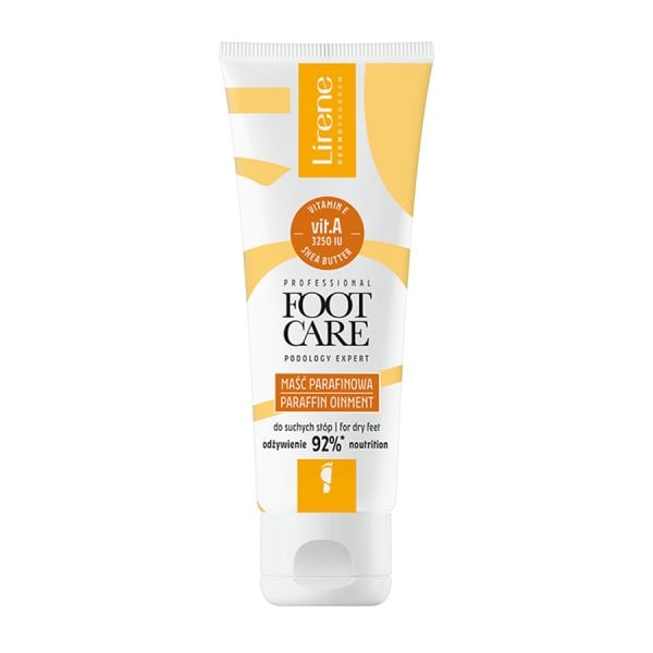Lirene Ointment With Paraffin And Vit. A For Feet  Crema Picioare 75 ml