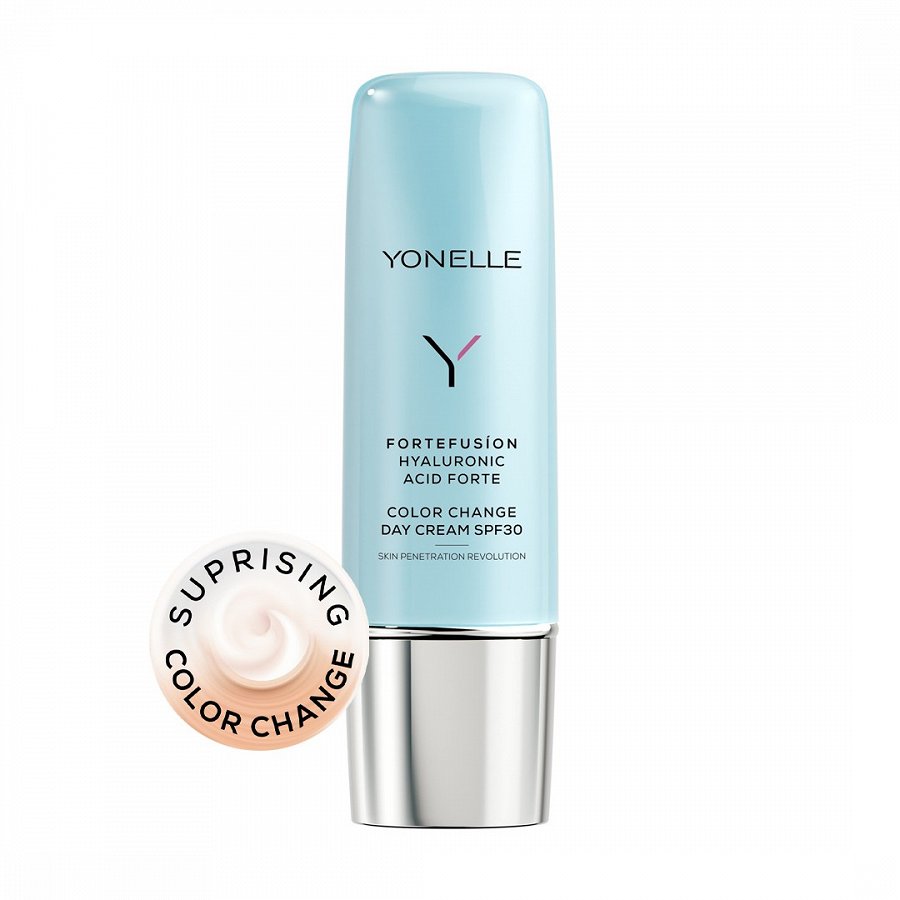 Yonelle Fortefusion Hyaluronic Acid Forte Color Change Day Cream Spf 30  Crema Fata 50 ml