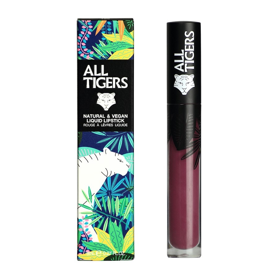All Tigers Natural & Vegan Matte Liquid Lipstick Feel The Power Ruj 8 ml