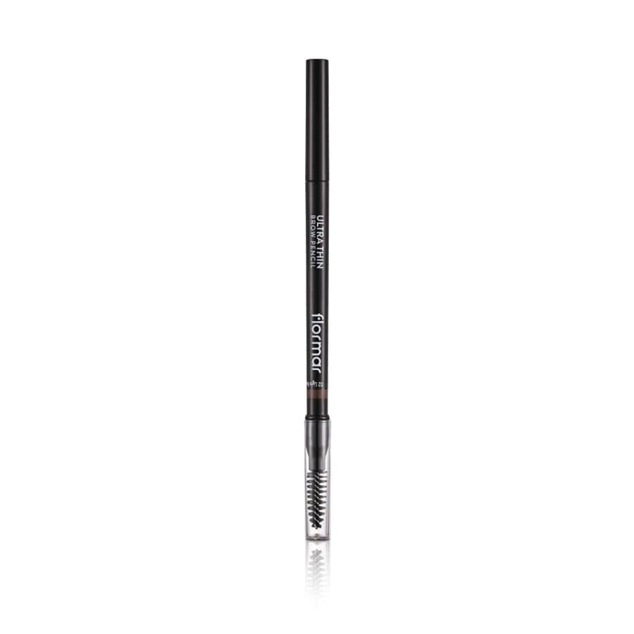 Flormar Ultra Thin Brow Pencil Light Brown Creion Sprancene 0.14 g
