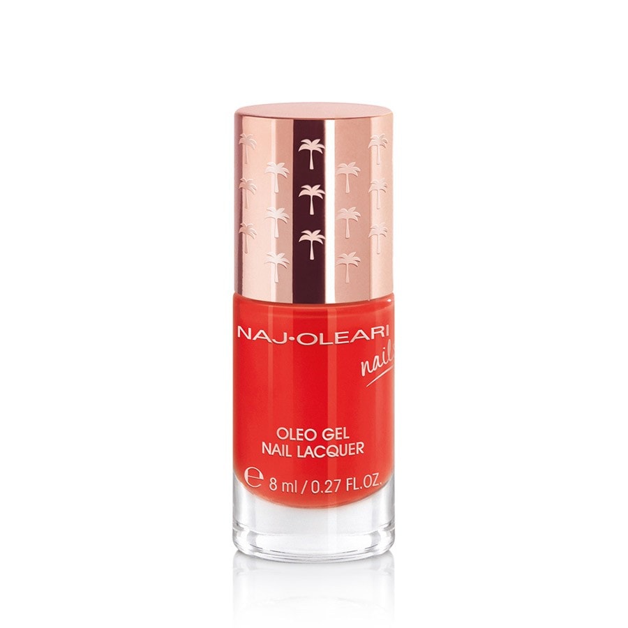 Naj Oleari Oleo Gel Nail Lacquer Coral Red Lac Unghii 8 ml