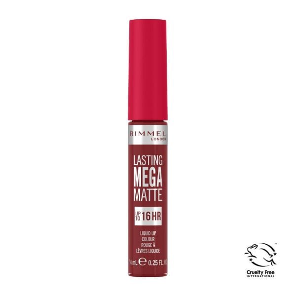 Rimmel London Lasting Mega Matte Lipstick Ruby Passion Ruj 7 ml