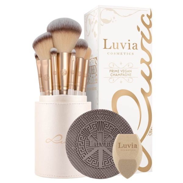 Luvia Cosmetics Prime Vegan Champagne  Set Pensule 1 Bucată