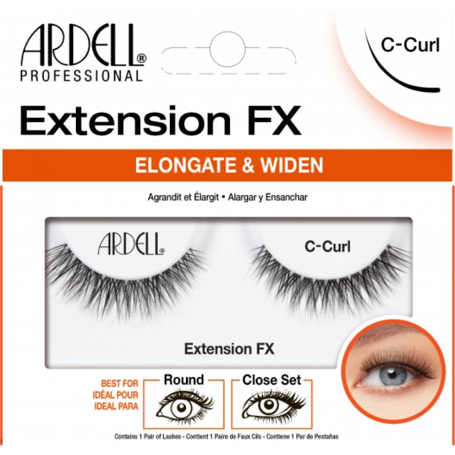 Ardell Ardell Ext Fx #2 (C Curl - Nt80)  Gene False 1 Bucată