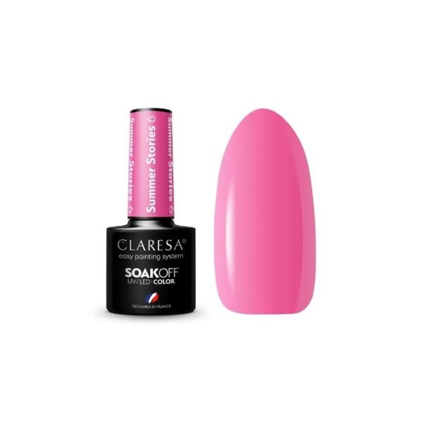 Claresa Soak Off UV/LED Summer Stories  Lac Unghii 5 g
