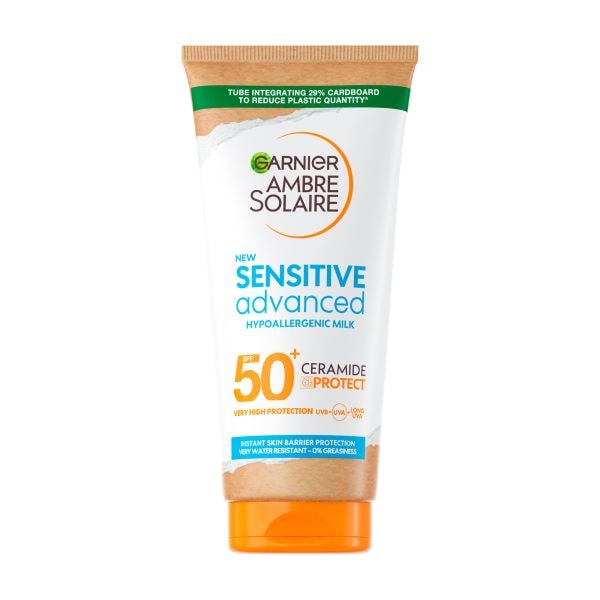 Garnier Ambre Solaire Sensitive Advanced SPF 50+  Lapte Corp 175 ml