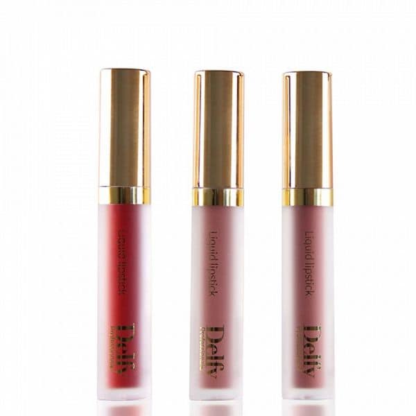 Delfy Cosmetics Trio Selection Lipstick Gift Se 102   1 Bucată