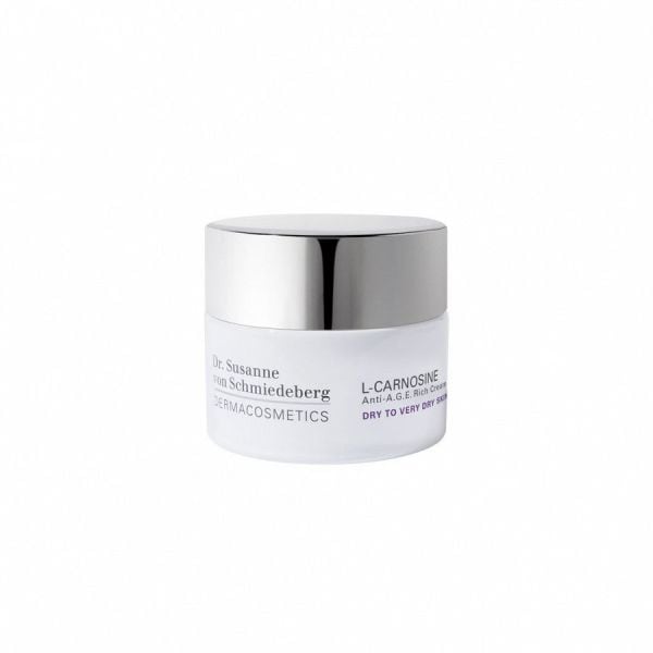 Dr. Susanne von Schmiedeberg L-Carnosine Anti-A.G.E. Cream Dry To Very Dry Skin  Crema Fata 50 ml
