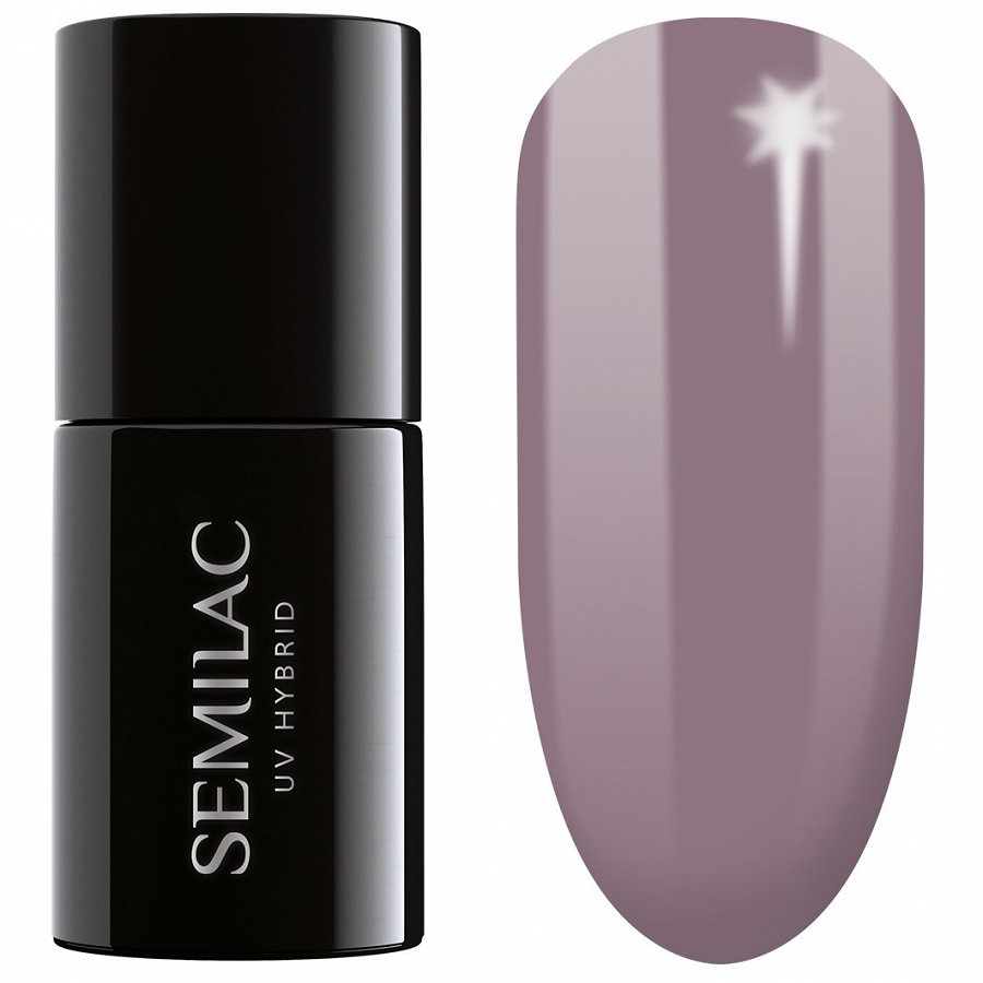 Semilac UV Gel Polish Moderate Burgundy Lac Unghii 7 ml
