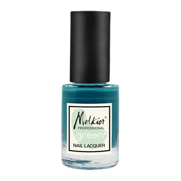 Melkior Professional Nail Lacquer Green Crystal Teal Lac Unghii 4.5 ml