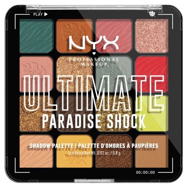 NYX Professional Makeup Ultimate Shadow Palette Paradise Shock  Paleta Machiaj 1 Bucată