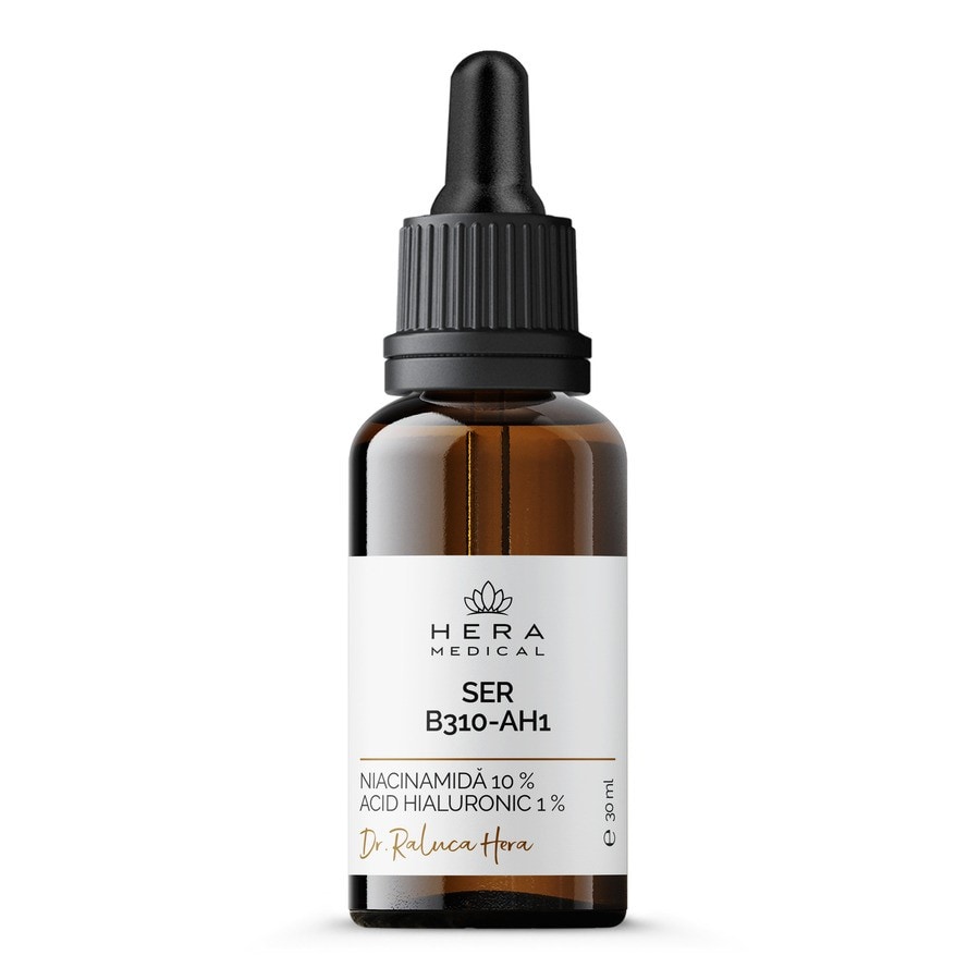 Hera Medical Ser B310-AH1, Niacinamida 10 % Si Acid Hialuronic 1 %  Ser Fata 30 ml