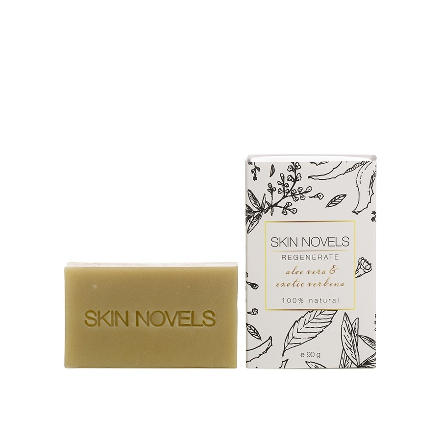 Skin Novels Sapun Natural Vegan Regenerate Aloe Vera&Exotic Verbena  Sapun 90 g