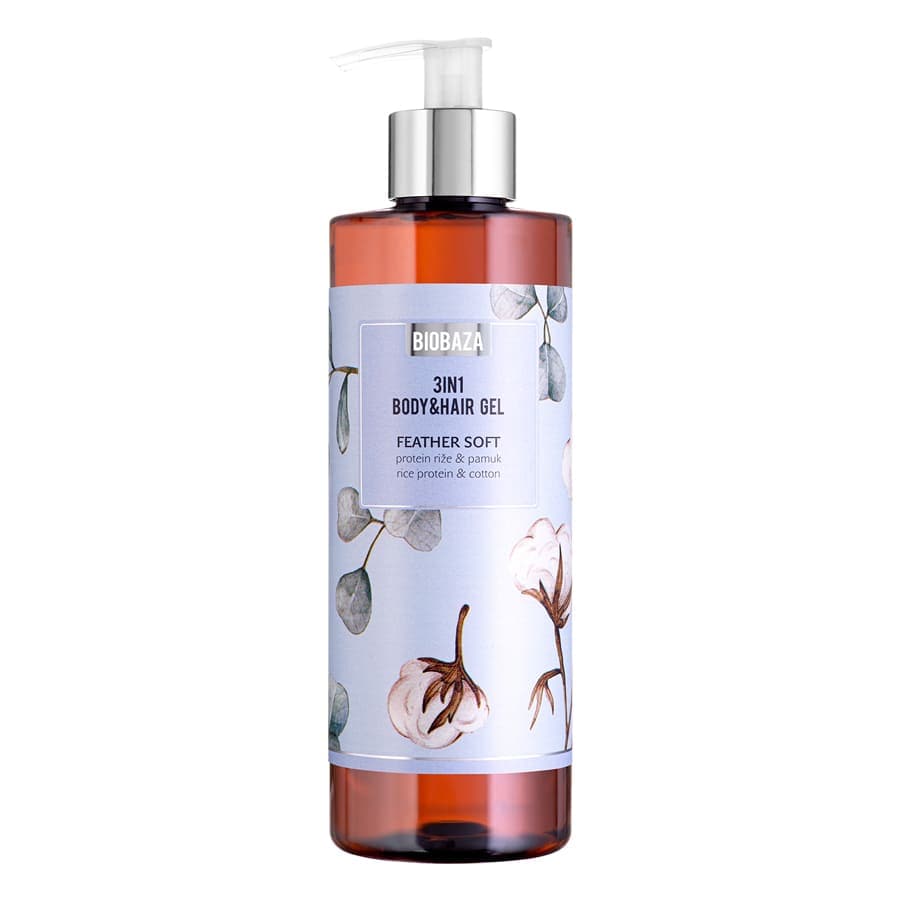 Biobaza Feather Soft Body&Hair (Round)  Gel Dus 400 g