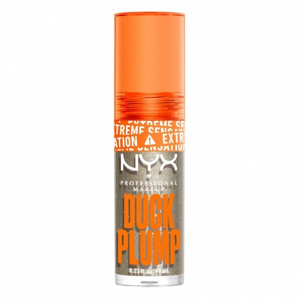 NYX Professional Makeup Duck Plump Gloss Quazy Silver Lip Gloss 7 ml