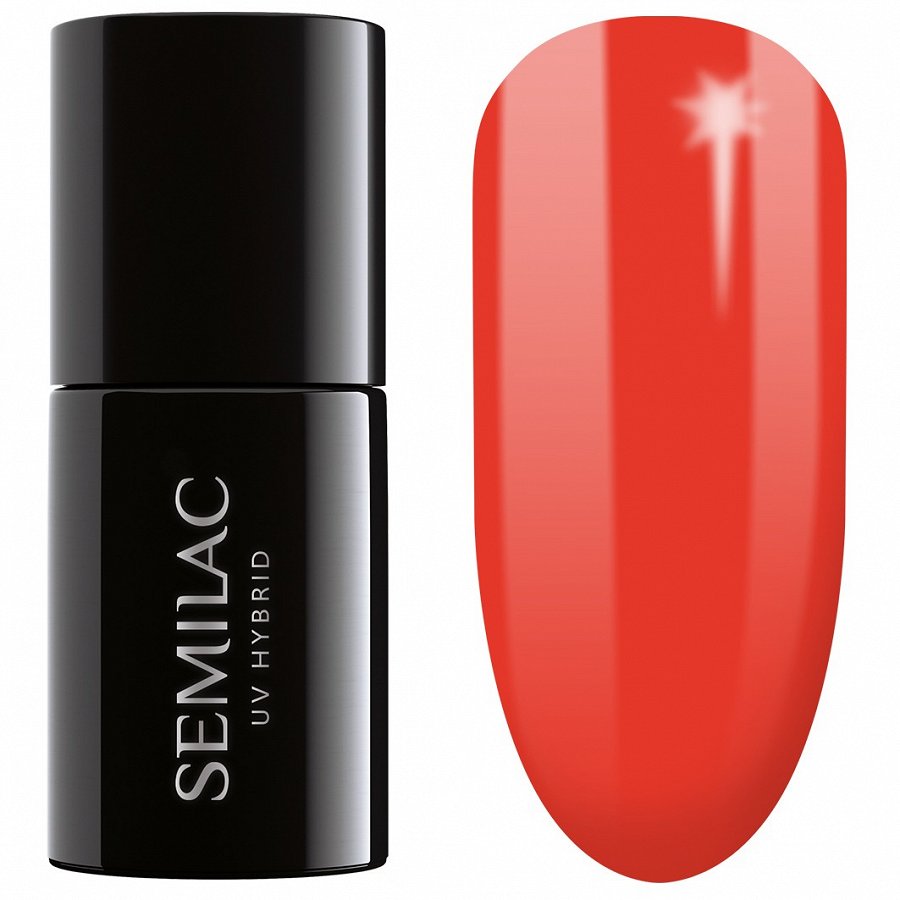 Semilac UV Gel Polish Sexy Red Lac Unghii 7 ml