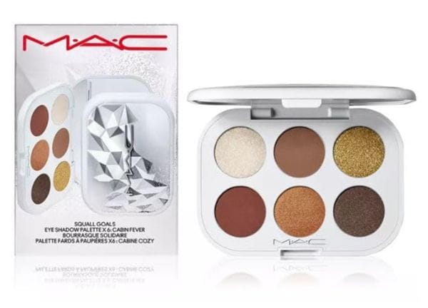 MAC Squall Goals Eye Shadow Palette X 6 Cabin Fever  Paleta Machiaj 1 Bucată