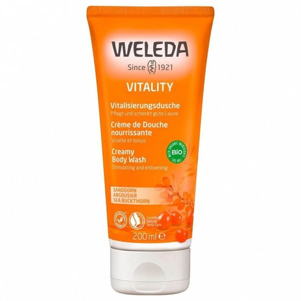 Weleda Creamy Body Wash Stimulating And Enlivening  Gel Dus 200 ml
