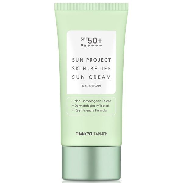Thank You Farmer Sun Project Skin Relief Sun Cream SPF50+ PA++++  Protectie Solara 50 ml