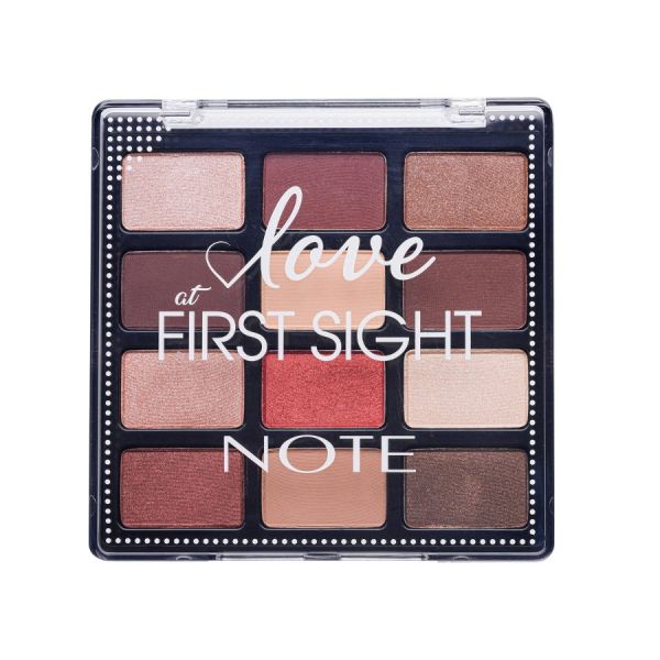 Note Cosmetique Love At First Sight Eyeshadow Palette  Paleta Machiaj 1 Bucată