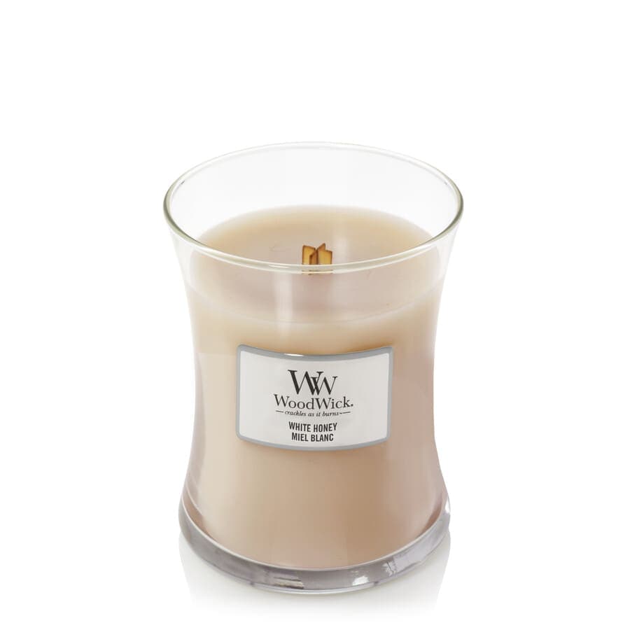WoodWick Candle Jar White Honey  Lumanare Parfumata 275 g