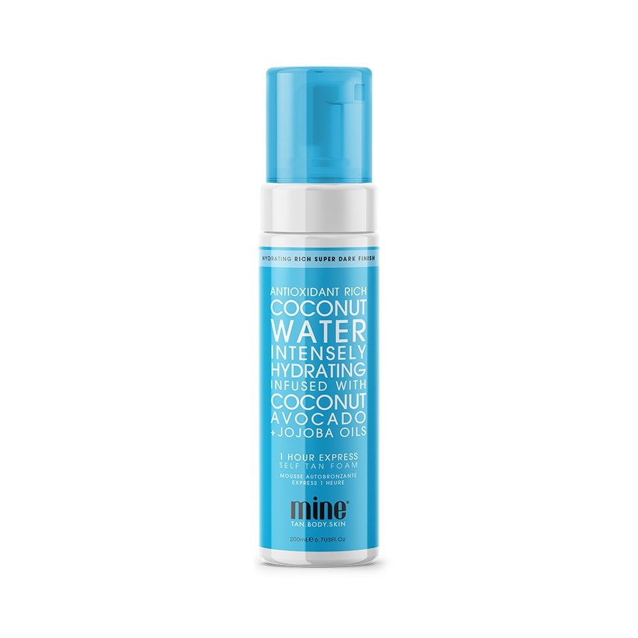 MineTan Coconut Water Self Tan Foam  Autobronzant 200 ml