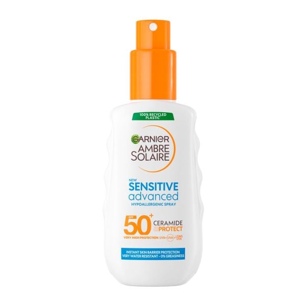 Garnier Ambre Solaire Sensitive Advanced SPF 50+  Spray Corp 150 ml