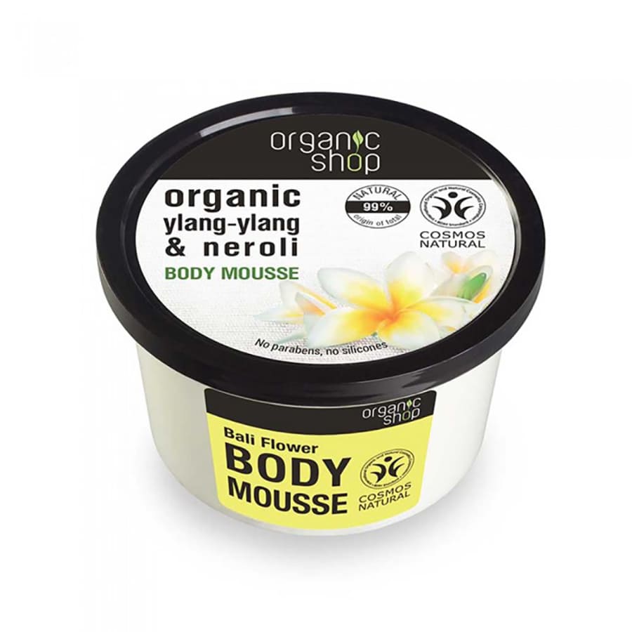 Organic Shop Bali Flower Body Mousse  Spuma Corp 250 ml