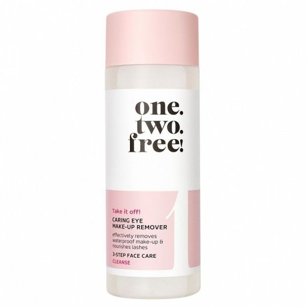 one.two.free! Caring Eye Make-Up Remover  Demachiant Ochi 125 ml