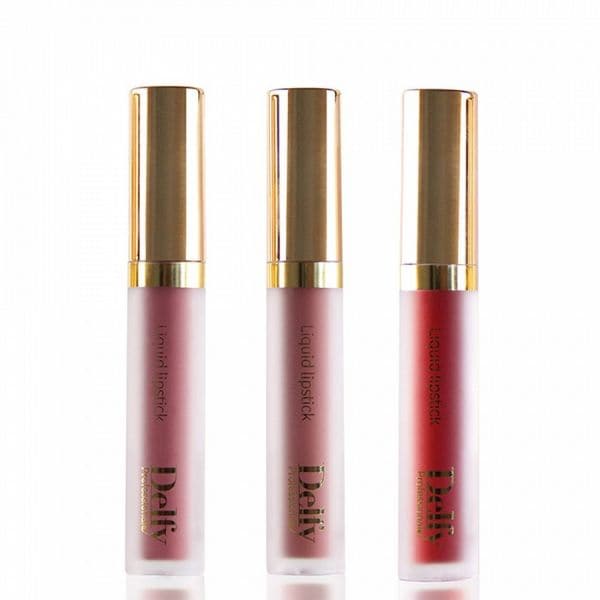 Delfy Cosmetics Trio Selection Lipstick Gift Set 101   1 Bucată