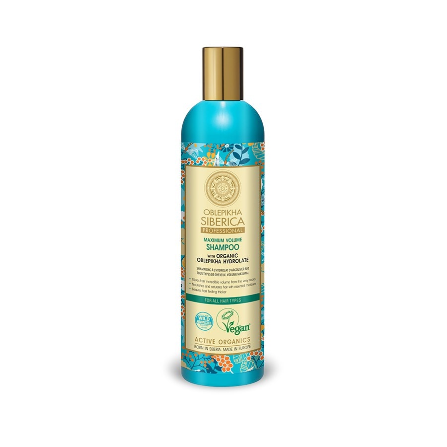 Natura Siberica Oblepikha Shampoo Maximum Volume  Sampon 400 ml