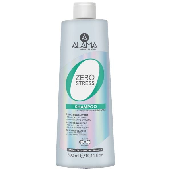 Alama Professional Zero Stress Shampoo Sebo-Regulator  Sampon 300 ml