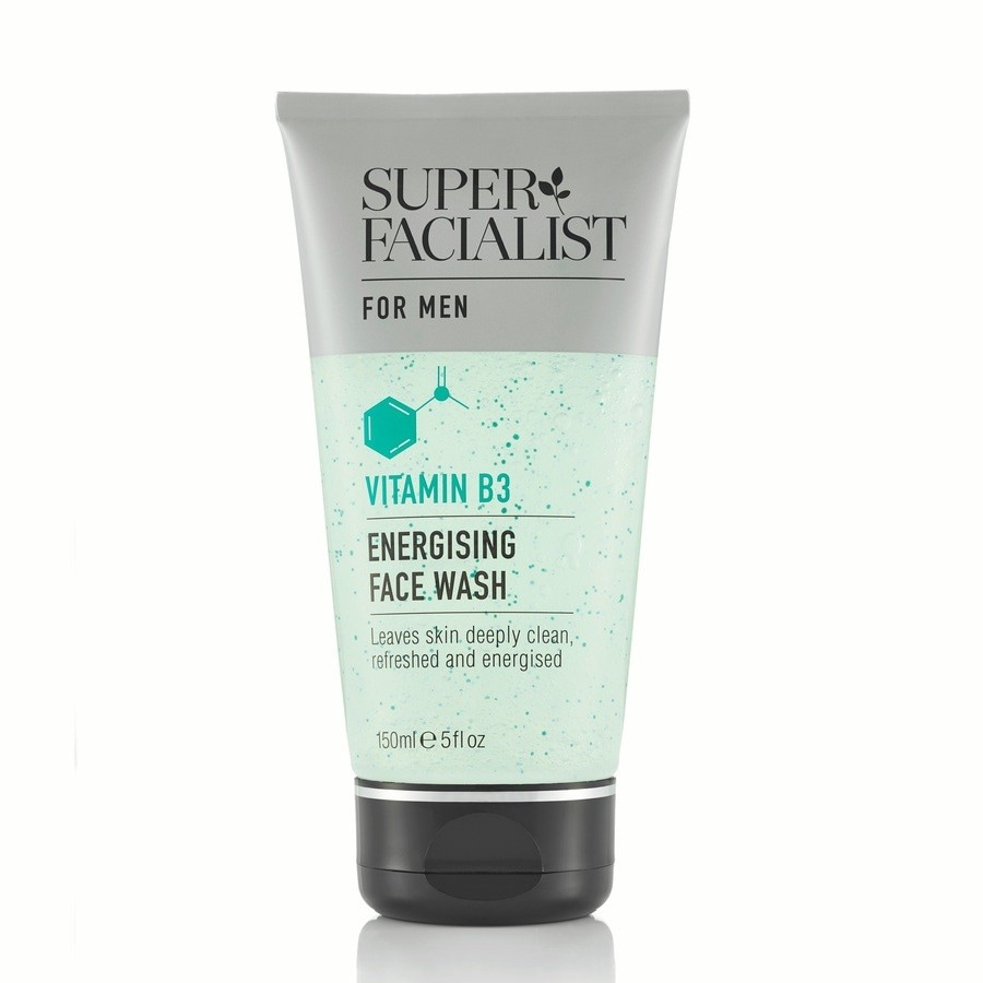Super Facialist Men Energising Face Wash  Gel Curatare 150 ml