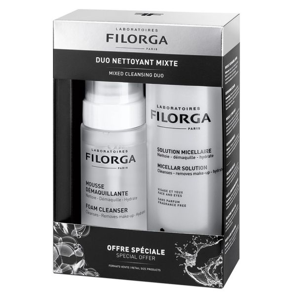 Filorga Duo Cleansers Mousse Remover & Micellar Water Gift Set  Set Ingrijire 1 Bucată