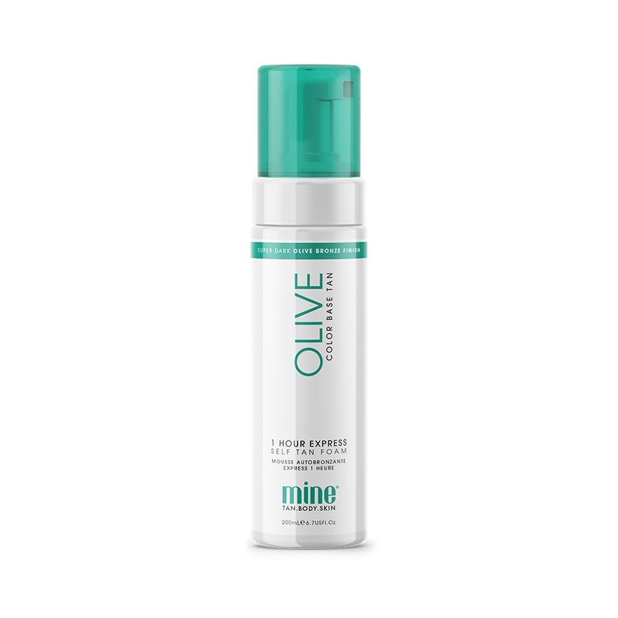 MineTan Olive Self Tan Foam  Autobronzant 200 ml